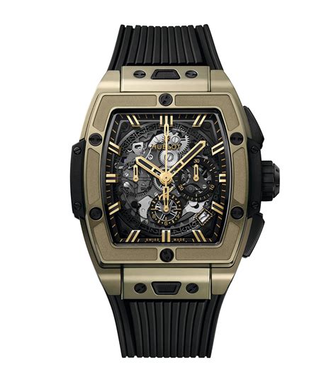 what is hublot black magic made of|hublot time only gold.